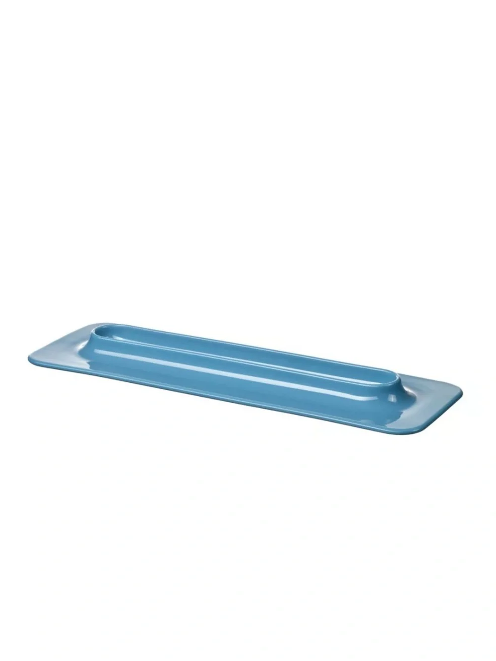 IKEA - VINTERFINT Serving Plate, Blue | New